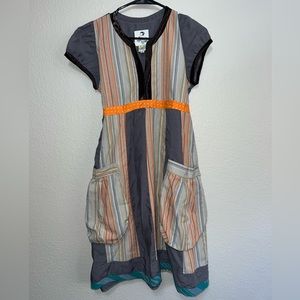 *Unique Boho Style* Rebe by Debra Weiss Dress women’s size Small Renegade